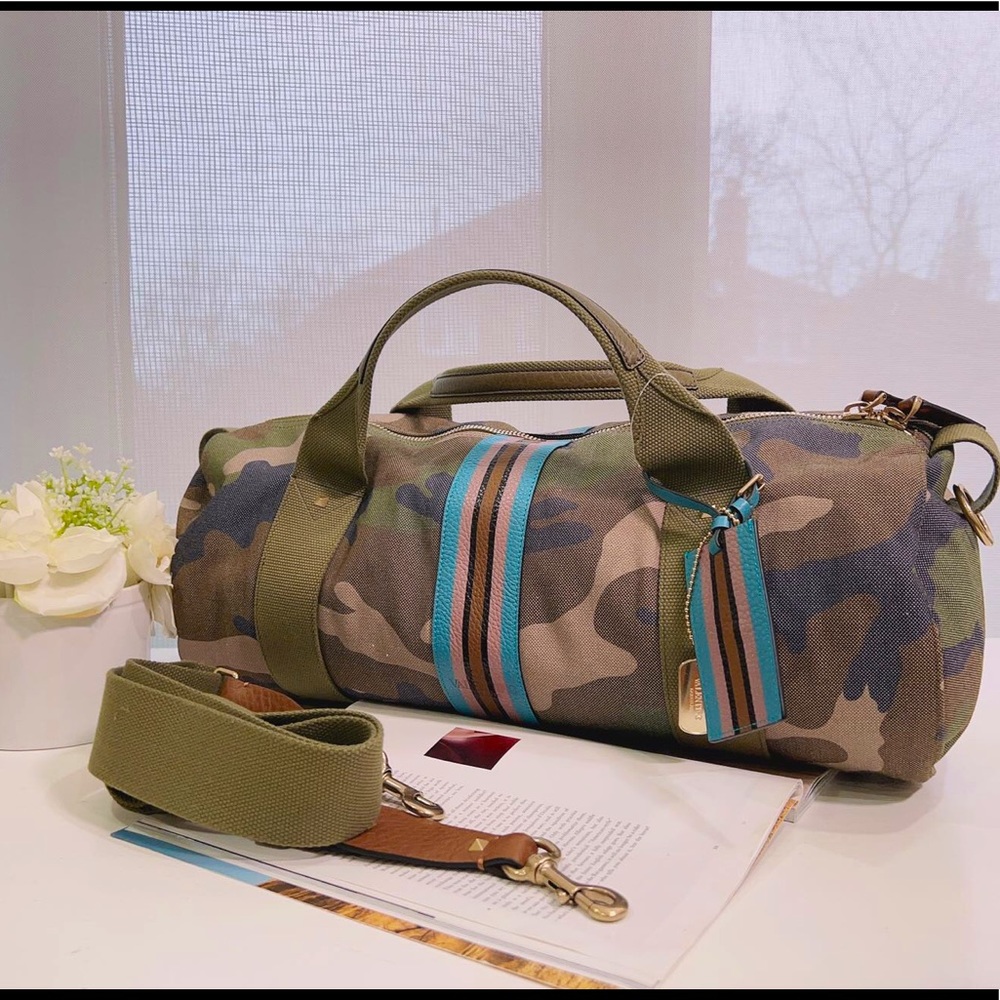 Valentino travel super cool Daffle Military canvas Bag